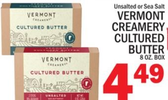 C Town Vermont creamery cultured butter offer