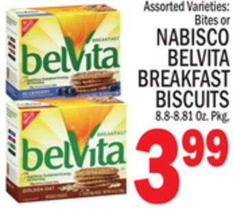 C Town Nabisco belvita breakfast biscuits offer