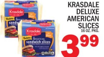 C Town Krasdale deluxe american slices offer