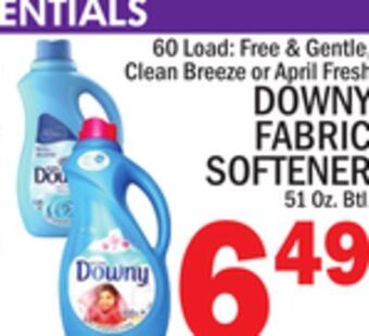 C Town Downy fabric softener offer