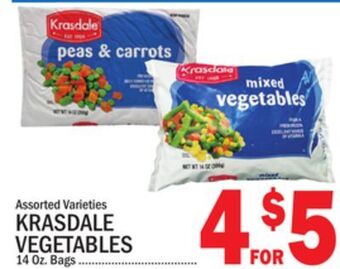 C Town Krasdale vegetables offer