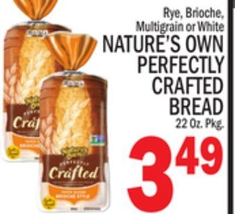 C Town Nature's own perfectly crafted bread offer