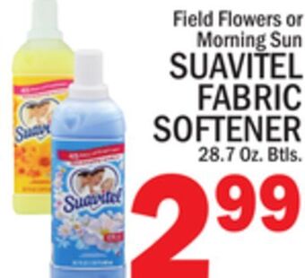 C Town Suavitel fabric softener offer