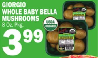 C Town Giorgio whole baby bella mushrooms offer