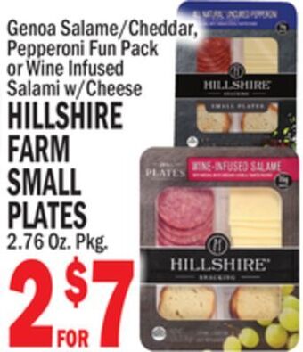 C Town Hillshire farm small plates offer