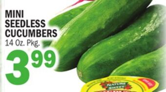 C Town Mini seedless cucumbers offer