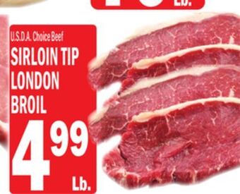 C Town Sirloin tip london broil offer