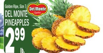 C Town Del monte pineapples offer