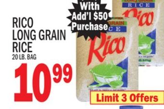 C Town Rico long grain rice offer