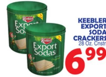 Bravo Supermarkets Keebler export soda crackers offer