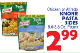 Bravo Supermarkets Knorr pasta sides offer