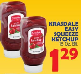 Bravo Supermarkets Krasdale easy squeeze ketchup offer