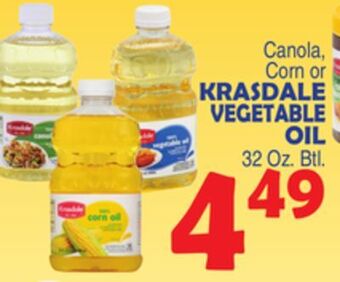 Bravo Supermarkets Krasdale vegetable oil offer
