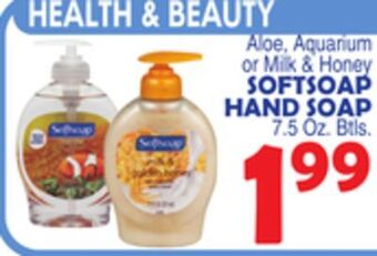 Bravo Supermarkets Softsoap hand soap offer