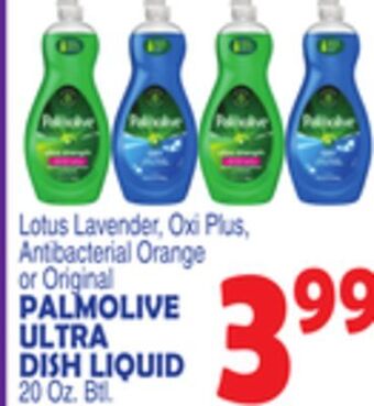 Bravo Supermarkets Palmolive ultra dish liquid offer