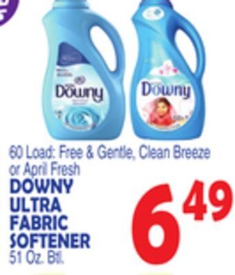 Bravo Supermarkets Downy ultra fabric softener offer