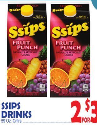 Bravo Supermarkets Ssips drinks offer