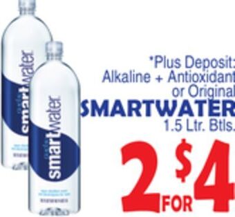 Bravo Supermarkets Smartwater offer