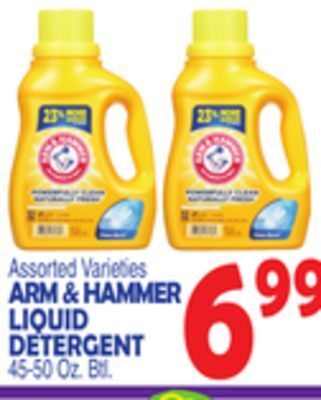 Bravo Supermarkets Arm & hammer liquid detergent offer