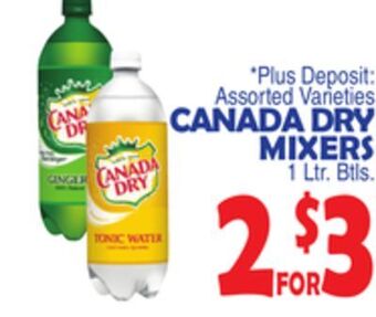 Bravo Supermarkets Canada dry mixers offer