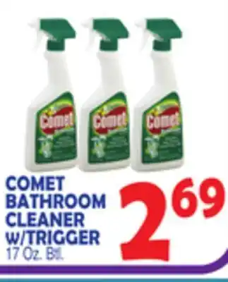 Bravo Supermarkets Comet bathroom cleaner w/trigger offer