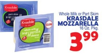 Bravo Supermarkets Krasdale mozzarella offer