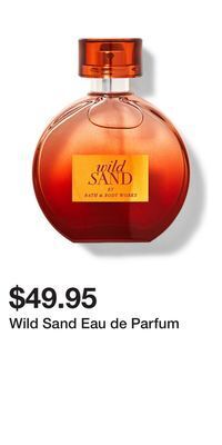 Bath & Body Works Wild sand eau de parfum offer