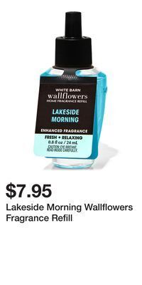 Bath & Body Works Lakeside morning wallflowers fragrance refill offer