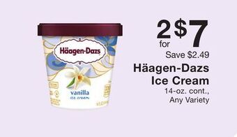 Fairway Store Market Häagen-dazs ice cream offer