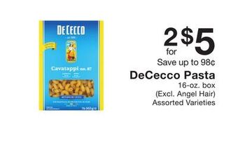 Fairway Store Market Dececco pasta offer