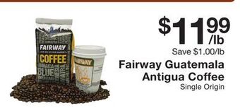 Fairway Store Market Fairway guatemala antigua coffee offer