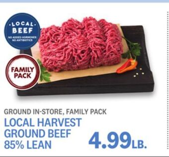 Kings Food Markets Local harvest ground beef 85% lean offer