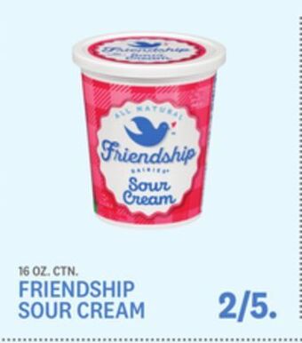 Kings Food Markets Friendship sour cream offer