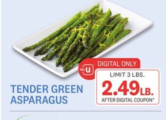 Kings Food Markets Tender green asparagus offer