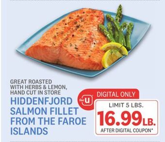 Kings Food Markets Hiddenfjord salmon fillet from the faroe islands offer