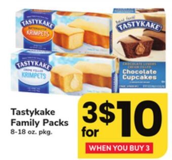 ACME Tastykake family packs offer