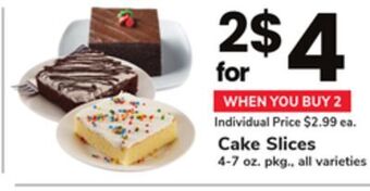 ACME Cake slices offer