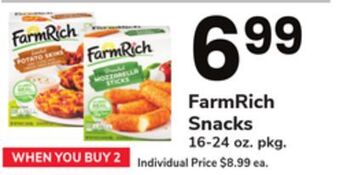 ACME Farmrich snacks offer