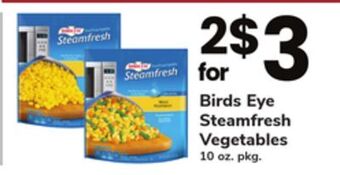 ACME Birds eye steamfresh vegetables offer
