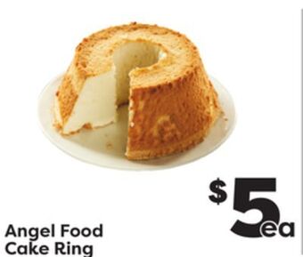 Weis Markets Angel food cake ring offer