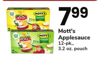 ACME Mott's applesauce offer