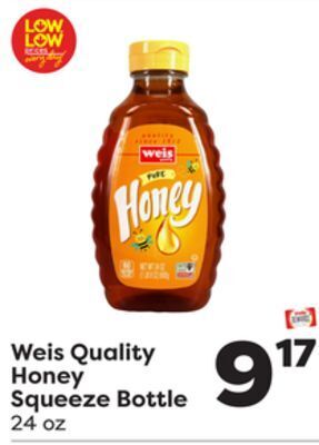 Weis Markets Weis quality honey squeeze bottle offer