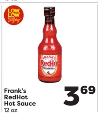 Weis Markets Frank's redhot hot sauce offer
