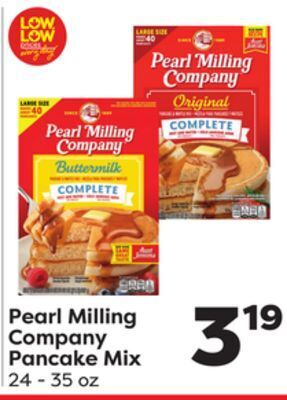 Weis Markets Pearl milling company pancake mix offer