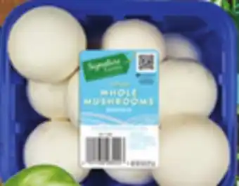 ACME Signature farms® whole or sliced white mushrooms offer