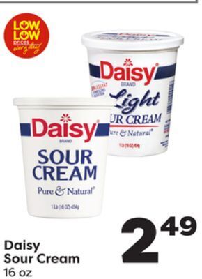 Weis Markets Daisy sour cream offer
