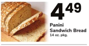 ACME Panini sandwich bread offer