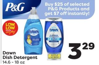 Weis Markets Dawn dish detergent offer