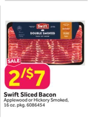Stop&Shop Swift sliced bacon offer