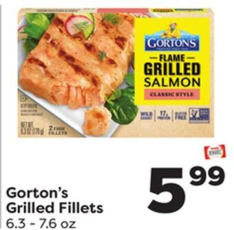 Weis Markets Gorton's grilled fillets offer